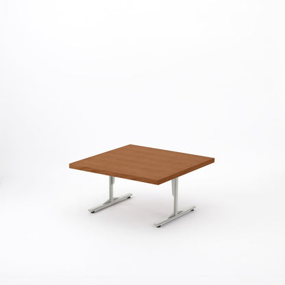 KUUM ローテーブル80x80cm | オーク突板ブラウンリビングテーブル