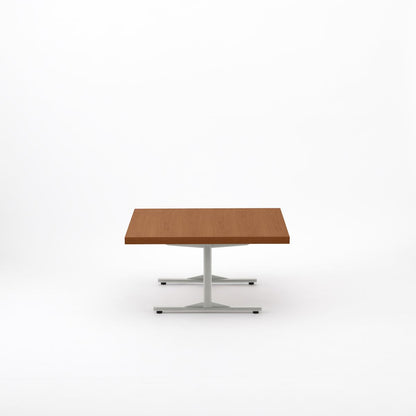 KUUM ローテーブル80x80cm | オーク突板ブラウンリビングテーブル