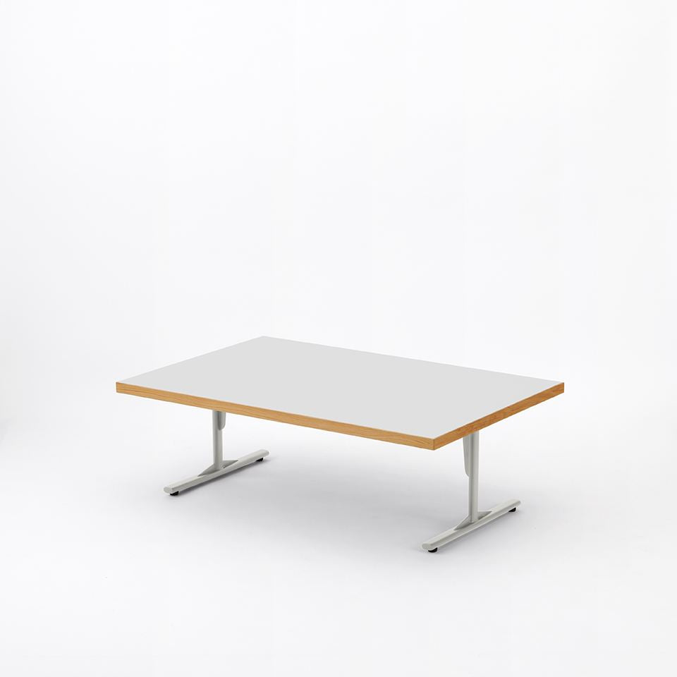 KUUM Living Table W1200 × D800 - メラミンホワイト / クーム リビング テーブル