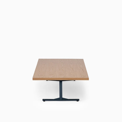 KUUM Living Table W1400 × D800 - オーク突板ナチュラル / クーム リビング テーブル
