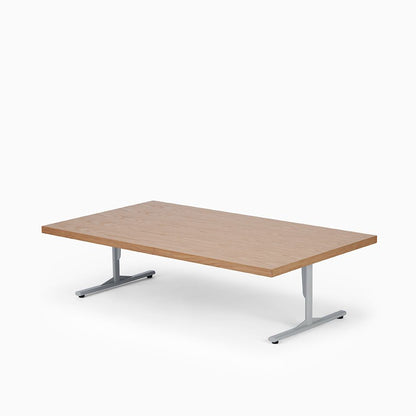 KUUM Living Table W1400 × D800 - オーク突板ナチュラル / クーム リビング テーブル