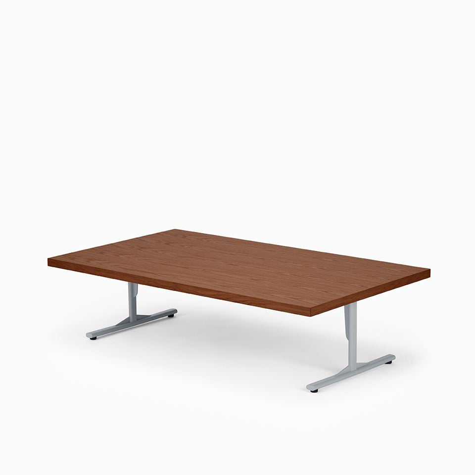 KUUM Living Table W1400 × D800 - オーク突板ブラウン / クーム リビング テーブル