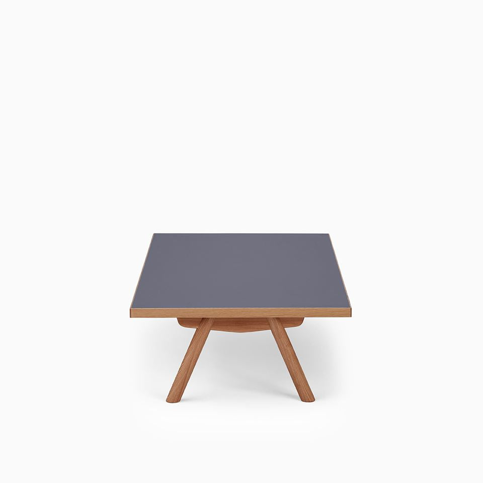 KUUM Living Table W1400 × D800 - メラミンネイビー / クーム リビング テーブル