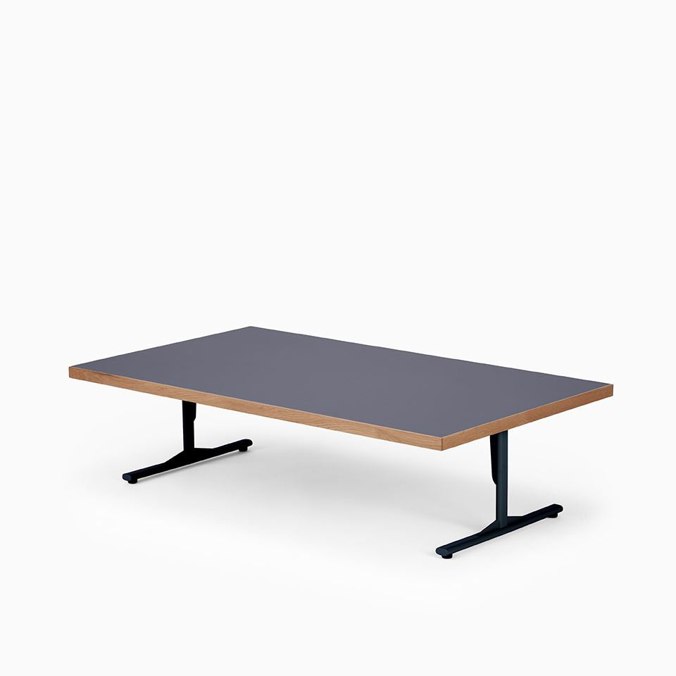 KUUM Living Table W1400 × D800 - メラミンネイビー / クーム リビング テーブル