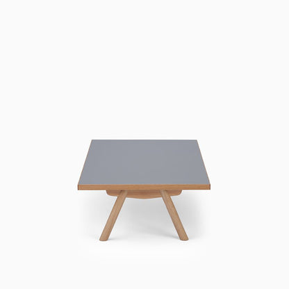 KUUM Living Table W1400 × D800 - メラミングレー / クーム リビング テーブル