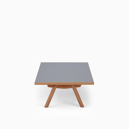 KUUM Living Table W1400 × D800 - メラミングレー / クーム リビング テーブル