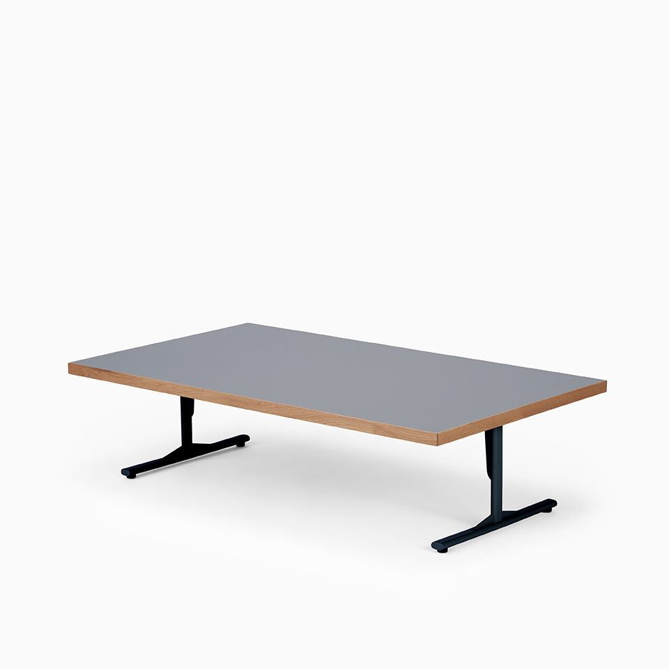 KUUM Living Table W1400 × D800 - メラミングレー / クーム リビング テーブル