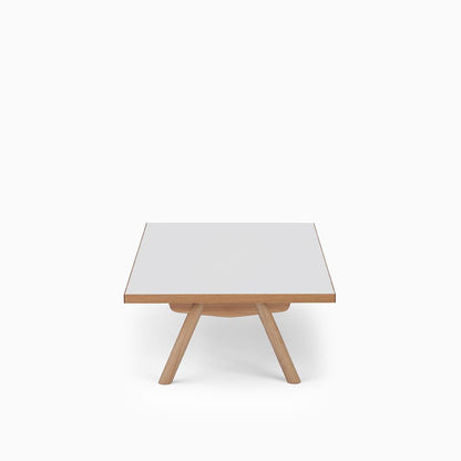 KUUM Living Table W1400 × D800 - メラミンホワイト / クーム リビング テーブル