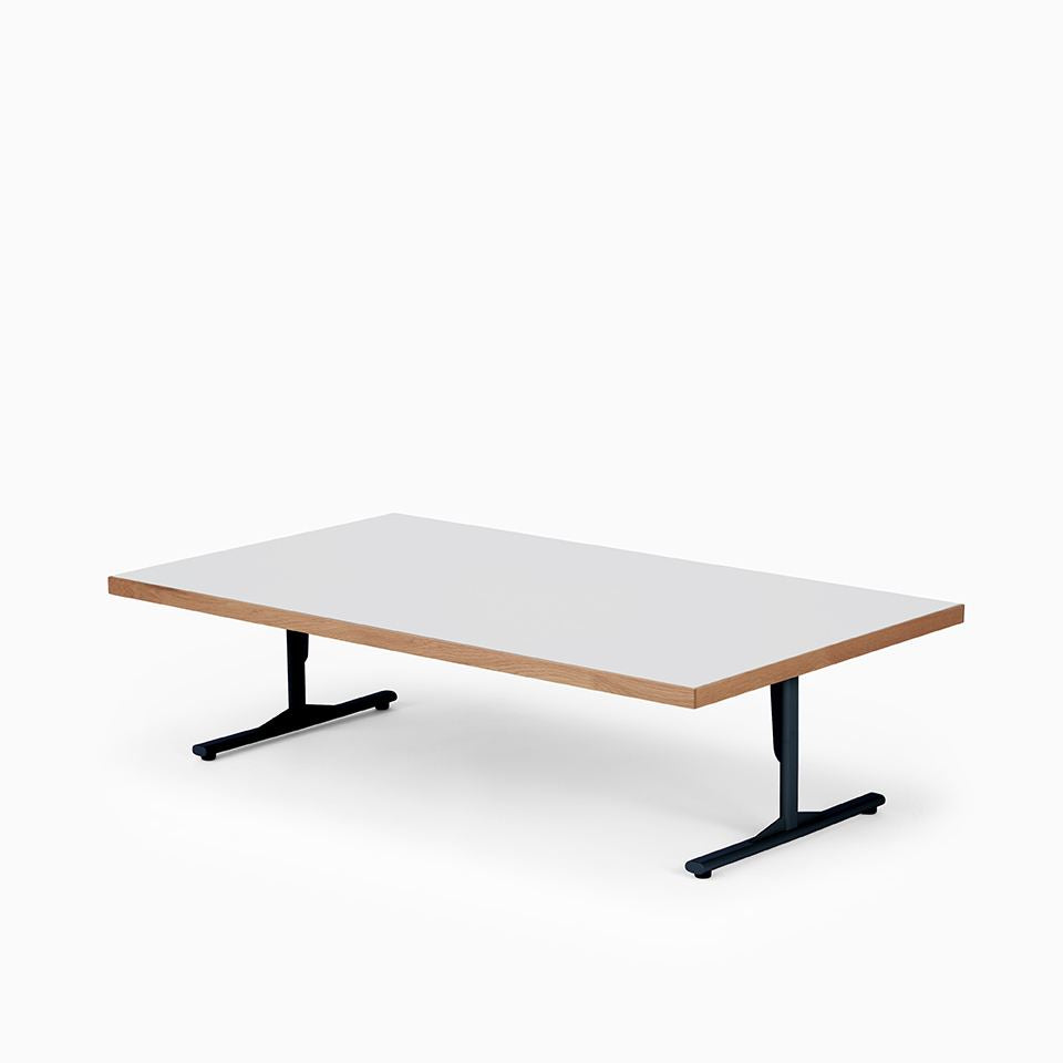 KUUM Living Table W1400 × D800 - メラミンホワイト / クーム リビング テーブル