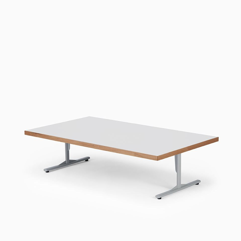 KUUM Living Table W1400 × D800 - メラミンホワイト / クーム リビング テーブル