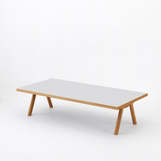 KUUM Living Table W1600 × D800 - メラミンホワイト / クーム リビング テーブル