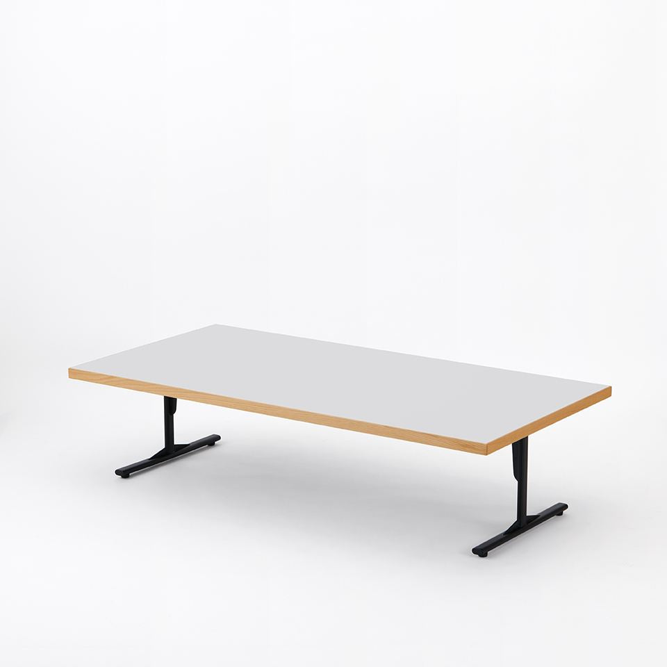 KUUM Living Table W1600 × D800 - メラミンホワイト / クーム リビング テーブル