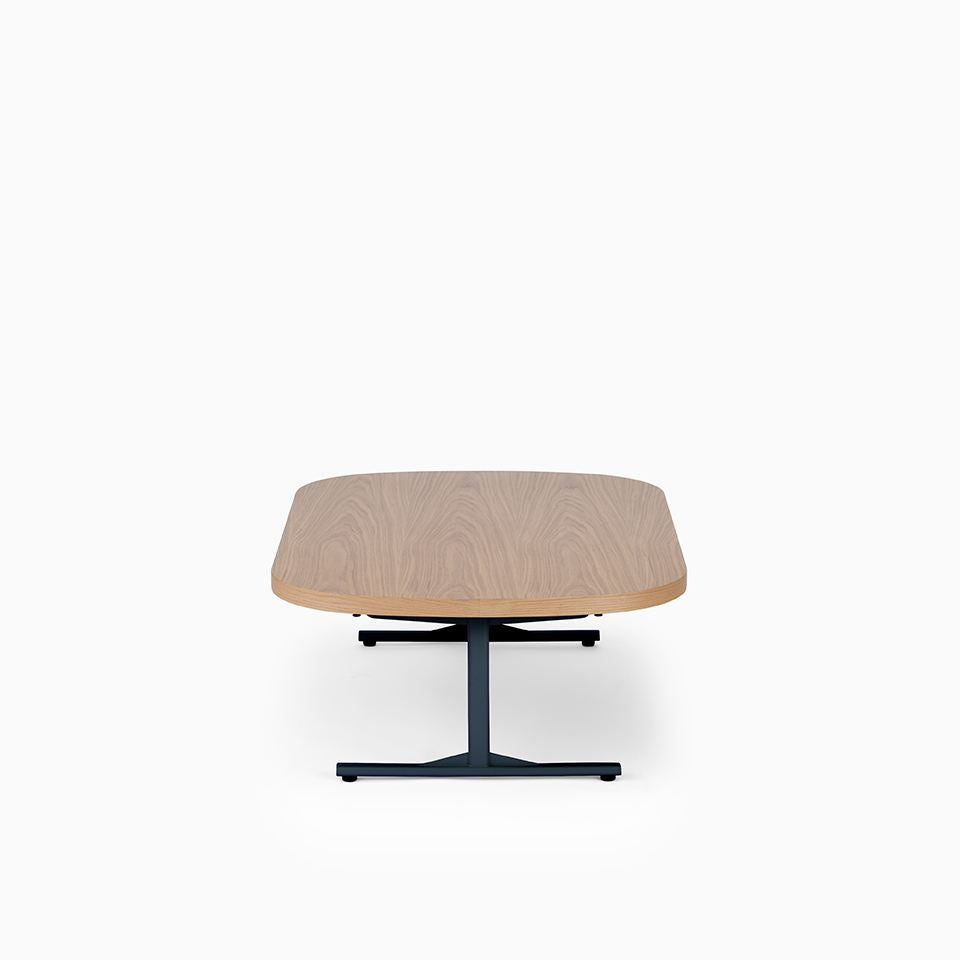 KUUM Living Table Oval  W1200 × D800 - オーク突板ナチュラル / クーム リビング テーブル