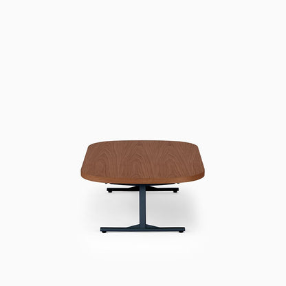 KUUM Living Table Oval  W1200 × D800 - オーク突板ブラウン / クーム リビング テーブル