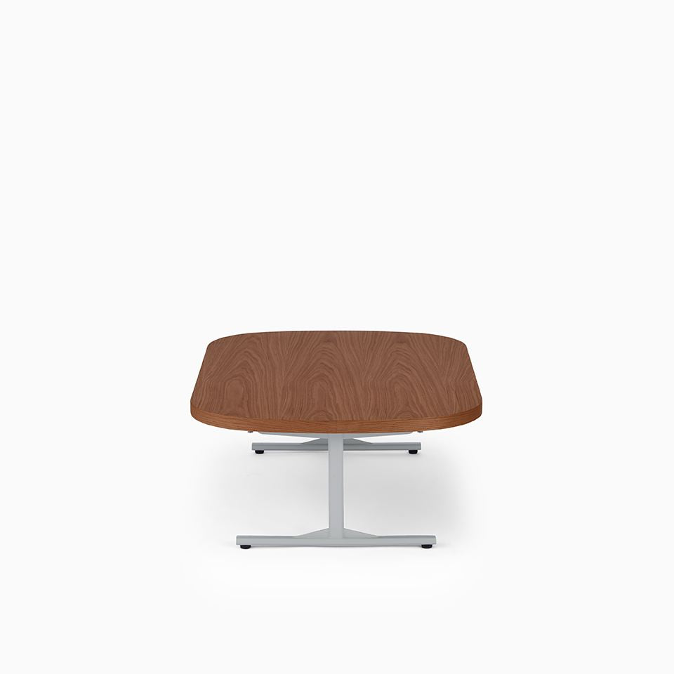 KUUM Living Table Oval  W1200 × D800 - オーク突板ブラウン / クーム リビング テーブル
