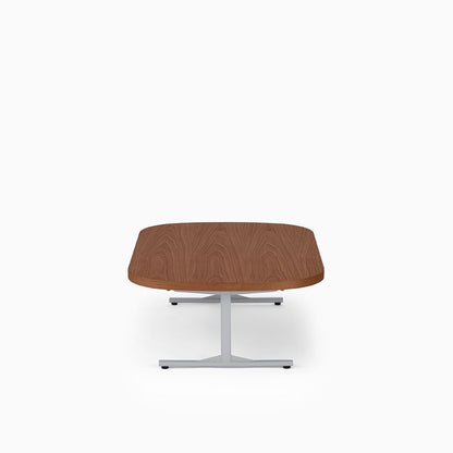 KUUM Living Table Oval  W1200 × D800 - オーク突板ブラウン / クーム リビング テーブル