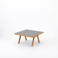 KUUM Living Table W800 × D800 - メラミングレー / クーム リビング テーブル