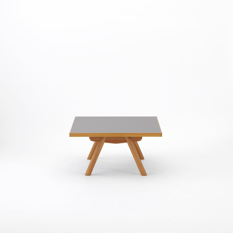 KUUM Living Table W800 × D800 - メラミングレー / クーム リビング テーブル