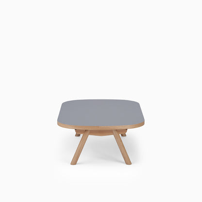 KUUM Living Table Oval  W1200 × D800 - メラミングレー / クーム リビング テーブル