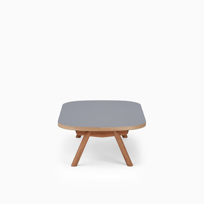 KUUM Living Table Oval  W1200 × D800 - メラミングレー / クーム リビング テーブル
