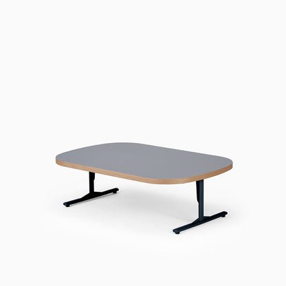 KUUM Living Table Oval  W1200 × D800 - メラミングレー / クーム リビング テーブル