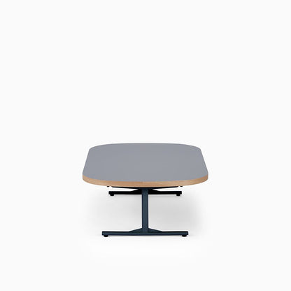 KUUM Living Table Oval  W1200 × D800 - メラミングレー / クーム リビング テーブル