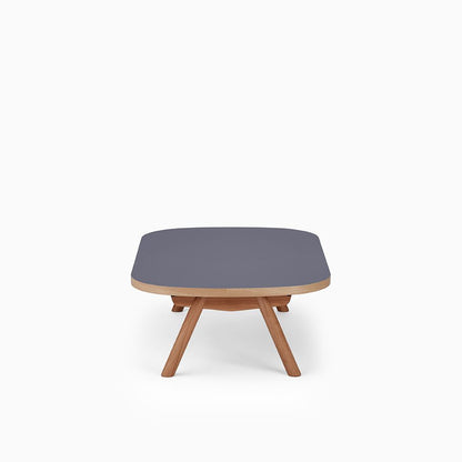 KUUM Living Table Oval  W1200 × D800 - メラミンネイビー / クーム リビング テーブル
