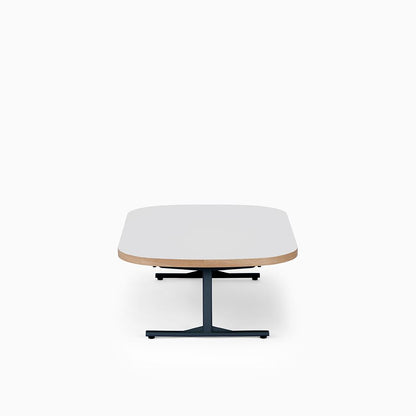 KUUM Living Table Oval  W1200 × D800 - メラミンホワイト / クーム リビング テーブル