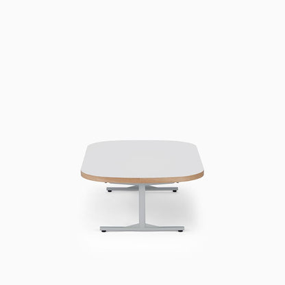KUUM Living Table Oval  W1200 × D800 - メラミンホワイト / クーム リビング テーブル