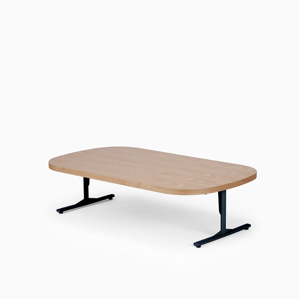 KUUM Living Table Oval  W1400 × D800 - オーク突板ナチュラル / クーム リビング テーブル