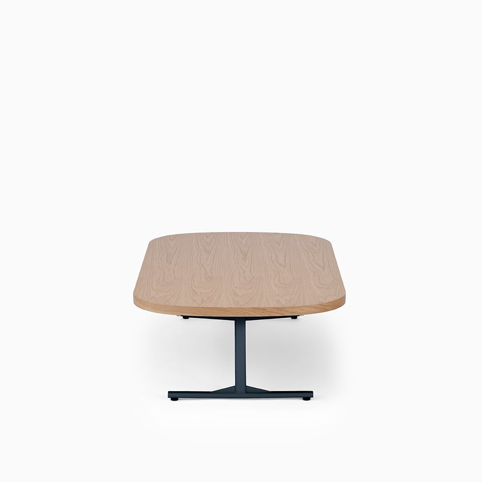 KUUM Living Table Oval  W1400 × D800 - オーク突板ナチュラル / クーム リビング テーブル