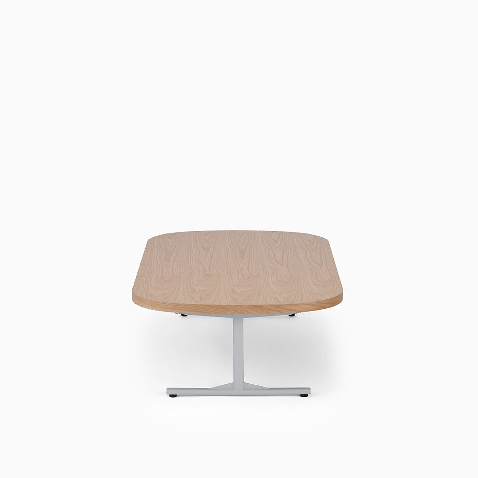 KUUM Living Table Oval  W1400 × D800 - オーク突板ナチュラル / クーム リビング テーブル