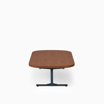 KUUM Living Table Oval  W1400 × D800 - オーク突板ブラウン / クーム リビング テーブル