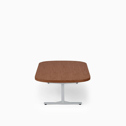 KUUM Living Table Oval  W1400 × D800 - オーク突板ブラウン / クーム リビング テーブル