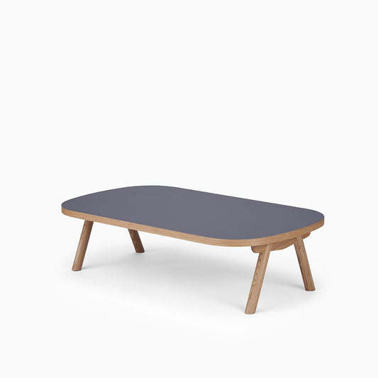 KUUM Living Table Oval  W1400 × D800 - メラミンネイビー / クーム リビング テーブル