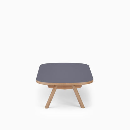KUUM Living Table Oval  W1400 × D800 - メラミンネイビー / クーム リビング テーブル