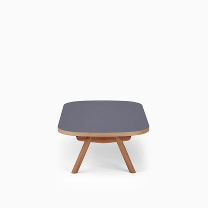 KUUM Living Table Oval  W1400 × D800 - メラミンネイビー / クーム リビング テーブル