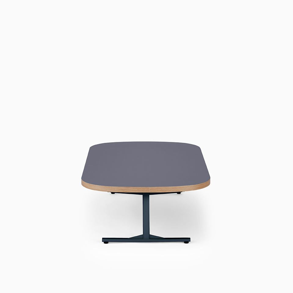 KUUM Living Table Oval  W1400 × D800 - メラミンネイビー / クーム リビング テーブル