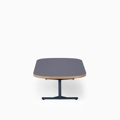KUUM Living Table Oval  W1400 × D800 - メラミンネイビー / クーム リビング テーブル