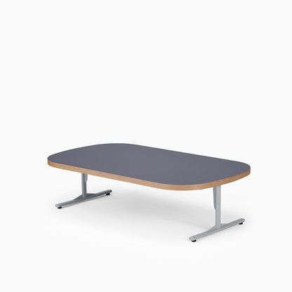 KUUM Living Table Oval  W1400 × D800 - メラミンネイビー / クーム リビング テーブル