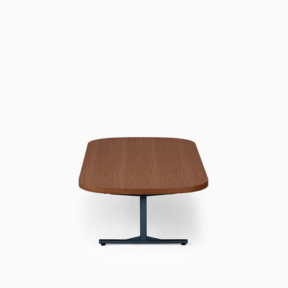 KUUM Living Table Oval  W1600 × D800 - オーク突板ブラウン / クーム リビング テーブル
