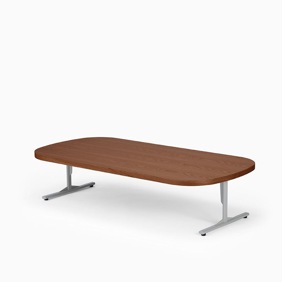 KUUM Living Table Oval  W1600 × D800 - オーク突板ブラウン / クーム リビング テーブル