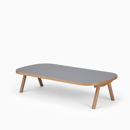 KUUM Living Table Oval  W1600 × D800 - メラミングレー / クーム リビング テーブル