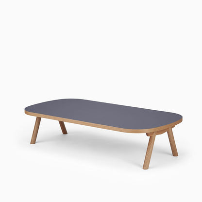 KUUM Living Table Oval  W1600 × D800 - メラミンネイビー / クーム リビング テーブル
