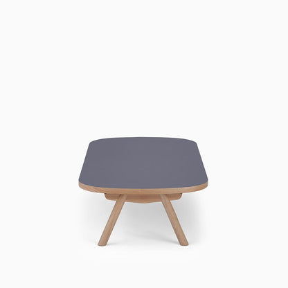 KUUM Living Table Oval  W1600 × D800 - メラミンネイビー / クーム リビング テーブル