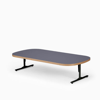 KUUM Living Table Oval  W1600 × D800 - メラミンネイビー / クーム リビング テーブル