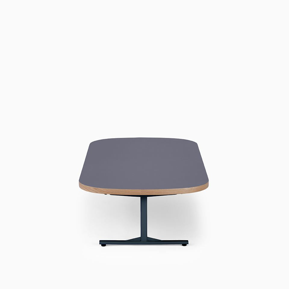 KUUM Living Table Oval  W1600 × D800 - メラミンネイビー / クーム リビング テーブル
