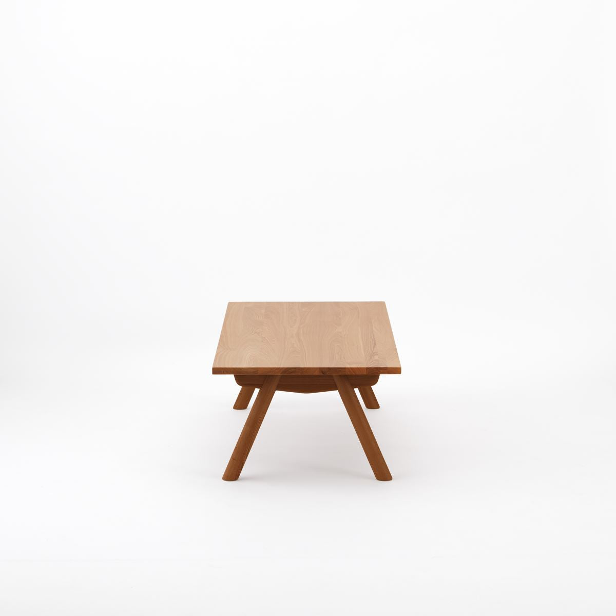 KUUM ローテーブル120x60cm | アッシュ無垢材ナチュラル リビングテーブル