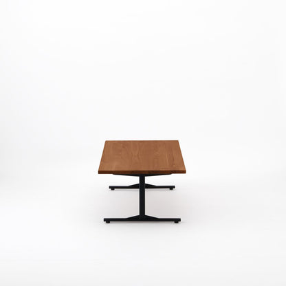 KUUM ローテーブル120x60cm | アッシュ無垢材ブラウン リビングテーブル