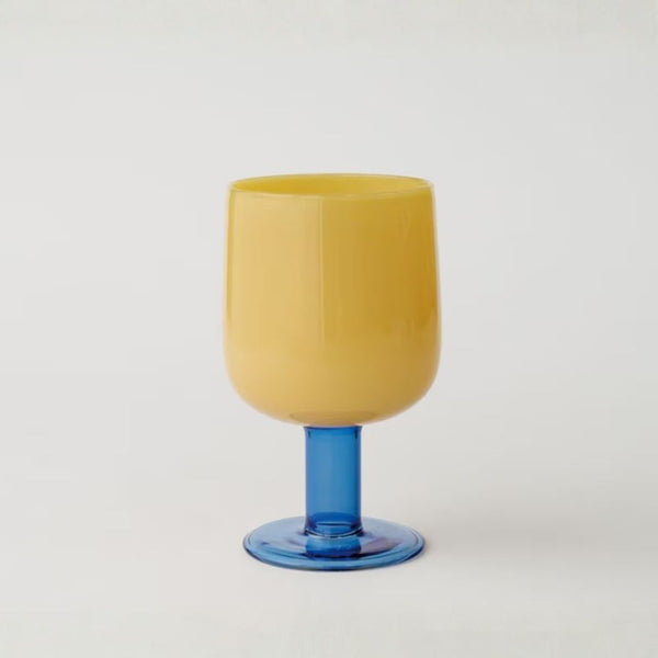 TWO TONE WINE GLASS / ワイングラス